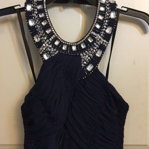 Beautiful navy prom dress